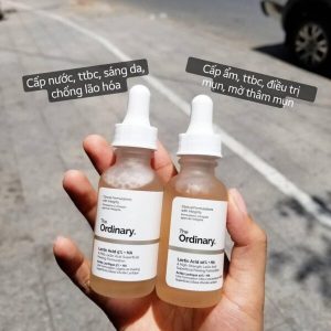 Acid lactic trong mỹ phẩm